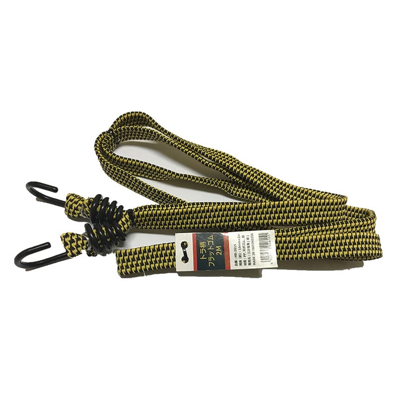 三友産業 フラットゴム トラ柄 19mm×2m HR-2615 1本（ご注文単位50本）【直送品】