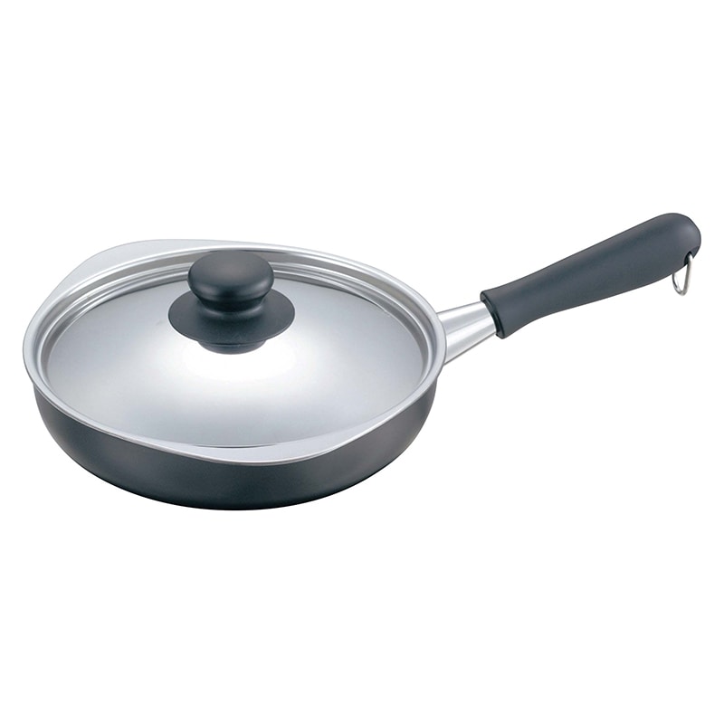 柳宗理　マグマプレート　鉄フライパン　蓋付 22cm  1個（ご注文単位1個）【直送品】