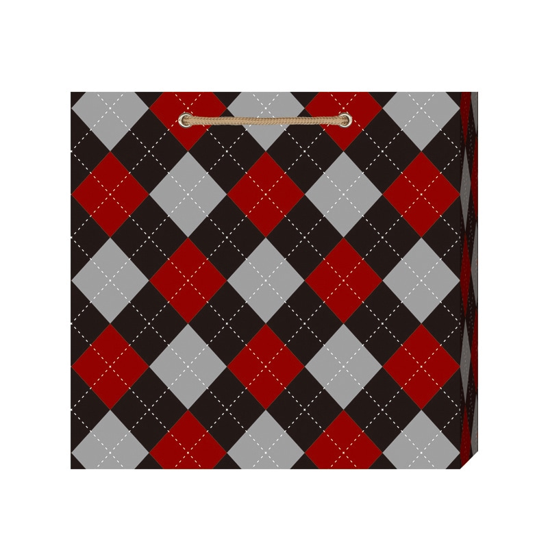 ラクスルクラフツ 手提げ紙袋 ミニデラックス 355 90000355 10枚/袋（ご注文単位10袋）【直送品】