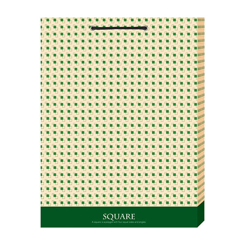 ラクスルクラフツ 手提げ紙袋 LPデラックス 813 90000813 10枚/袋（ご注文単位10袋）【直送品】