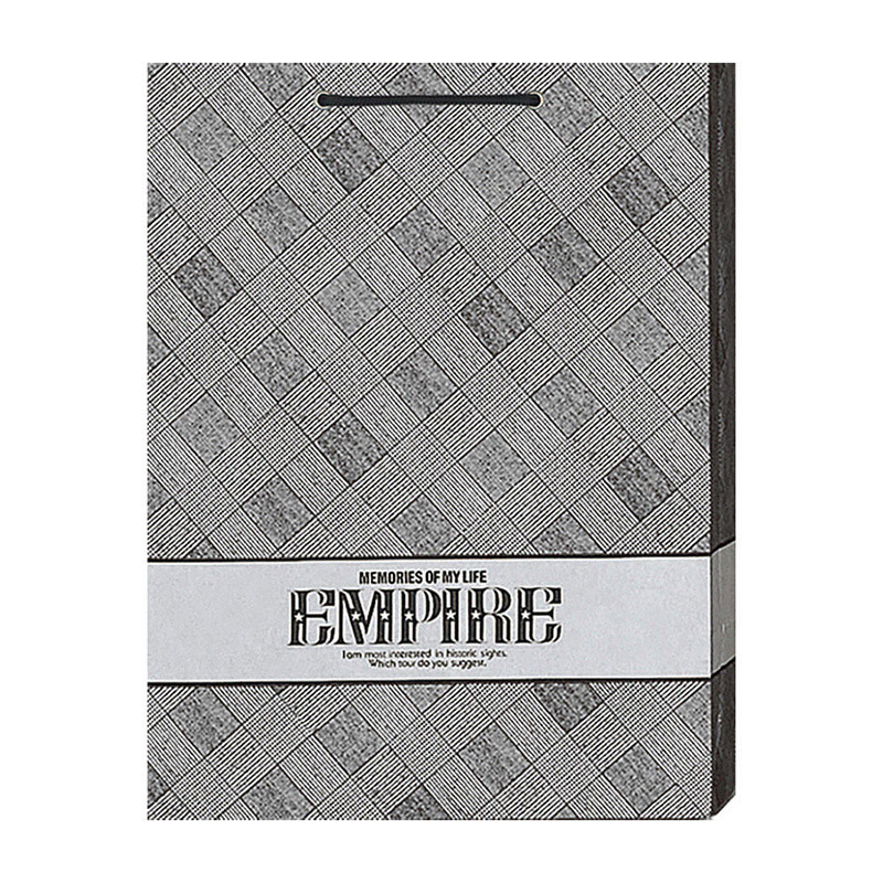 ラクスルクラフツ 手提げ紙袋 LPデラックス 838 90000838 10枚/袋（ご注文単位10袋）【直送品】