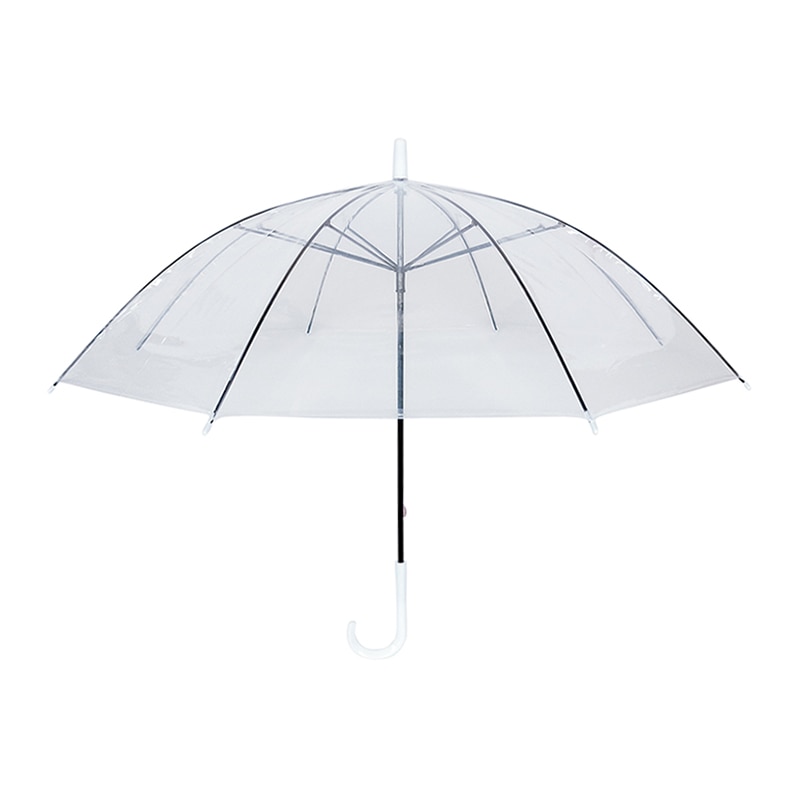 ラクスルクラフツ POE傘 50 クリア 90200001 1本（ご注文単位60本）【直送品】