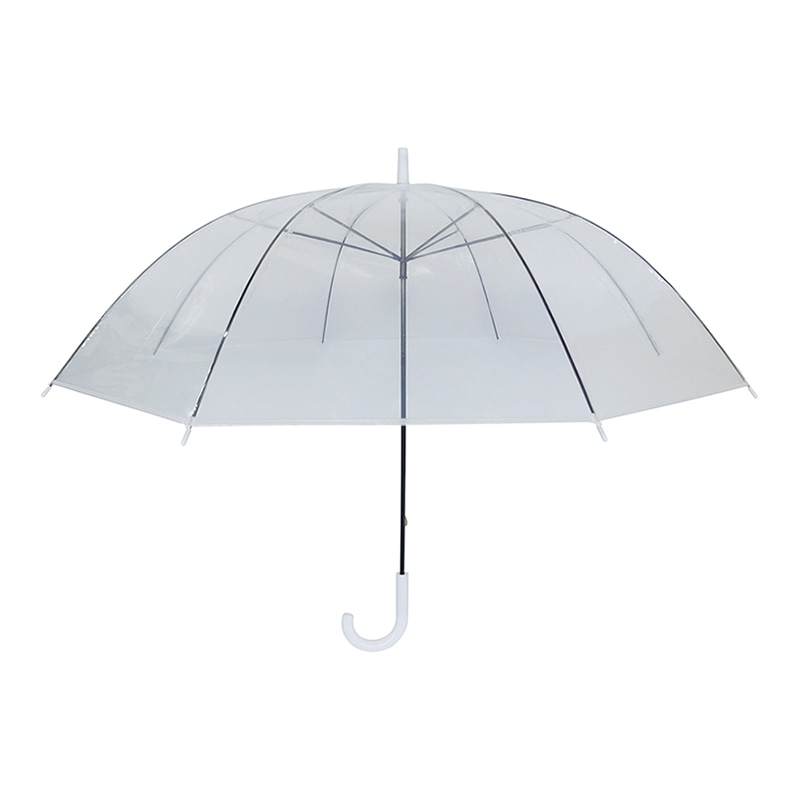 ラクスルクラフツ POE傘 60 ホワイト 90204001 1本（ご注文単位60本）【直送品】