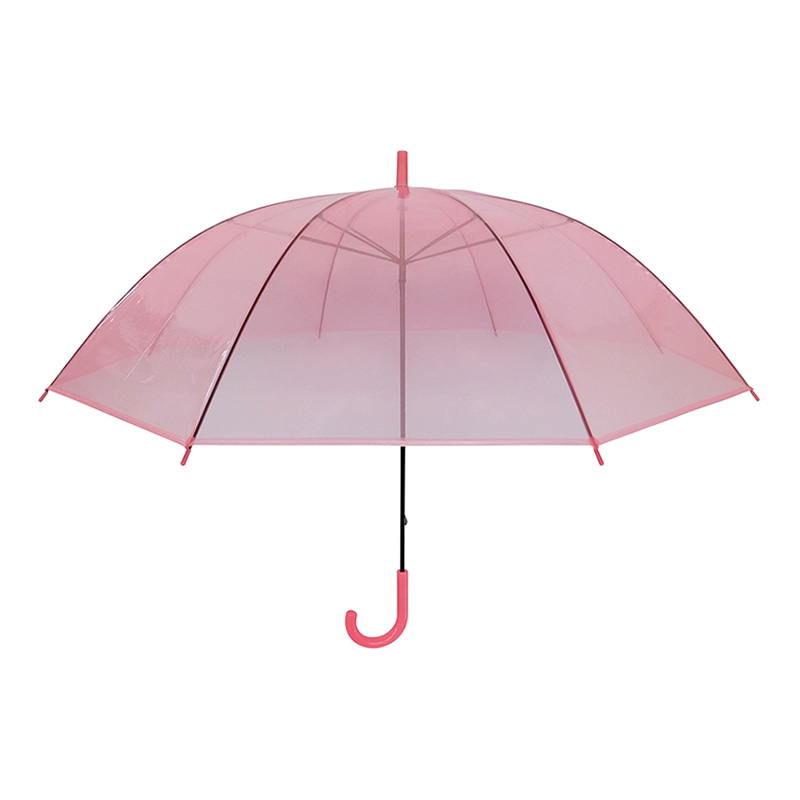 ラクスルクラフツ POE傘 60 ピンク 90204051 1本（ご注文単位60本）【直送品】