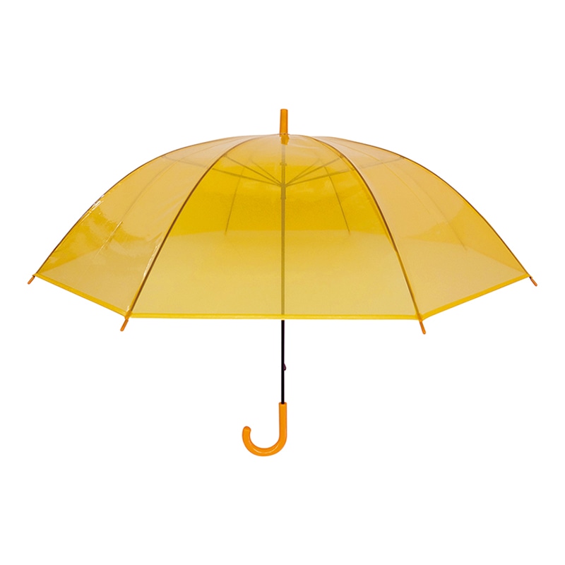 ラクスルクラフツ POE傘 60 オレンジ 90204060 1本（ご注文単位60本）【直送品】