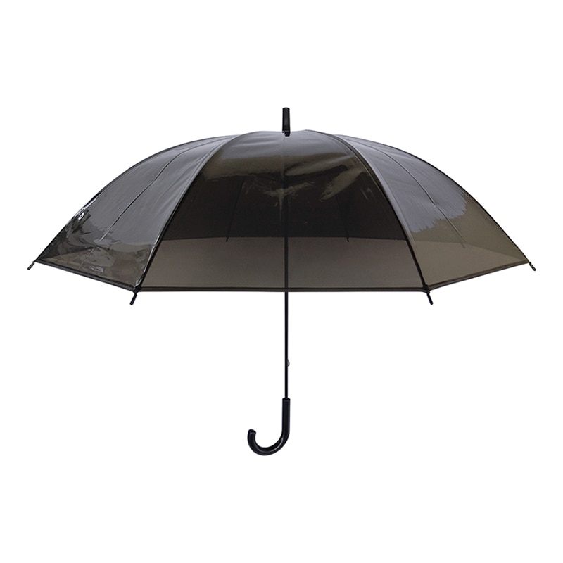 ラクスルクラフツ POE傘 60 ブラック 90204019 1本（ご注文単位60本）【直送品】