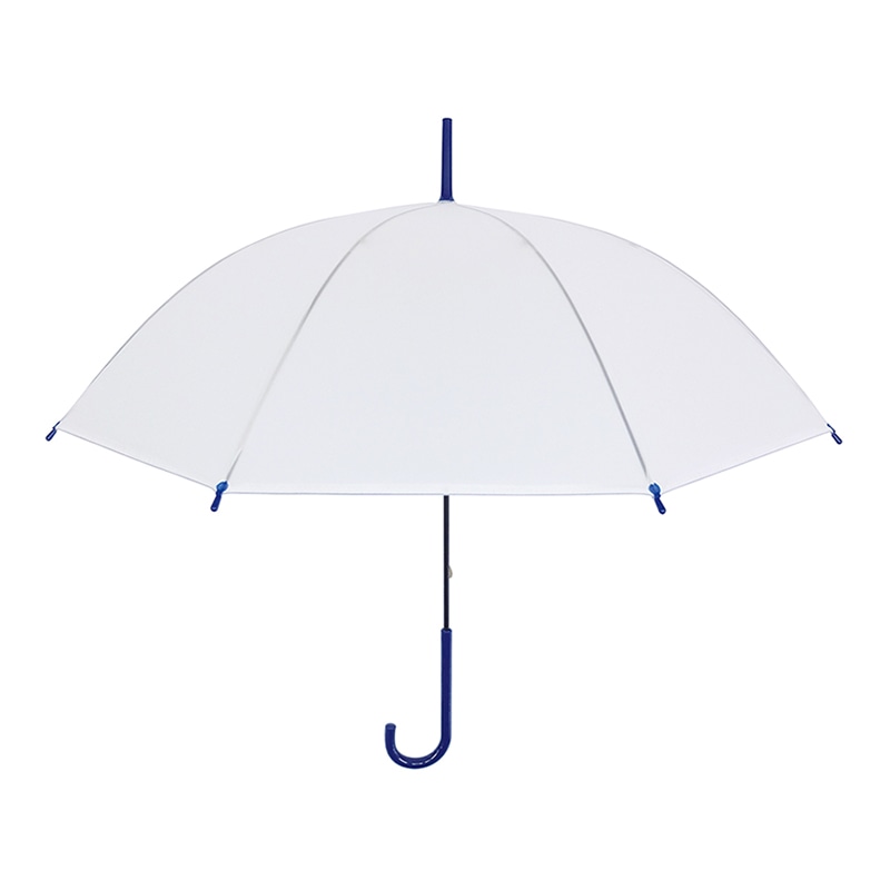 ラクスルクラフツ スリムエンボス傘 55 ネイビー 90206020 1本（ご注文単位60本）【直送品】