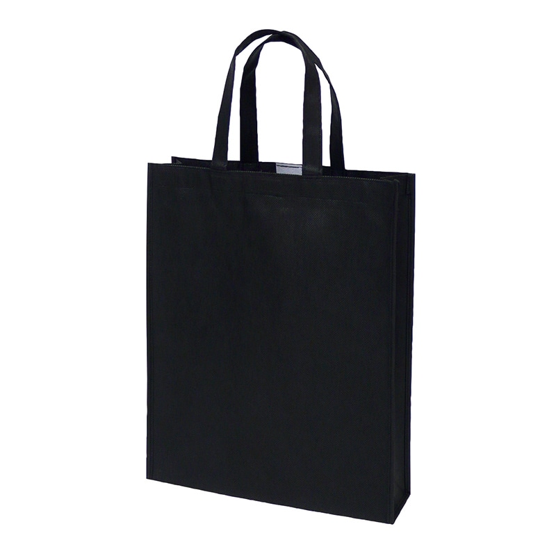 ラクスルクラフツ 不織布バッグ ビズソフトバッグ TG-A4 ブラック 90383019 10枚/袋(ご注文単位10袋)【直送品】