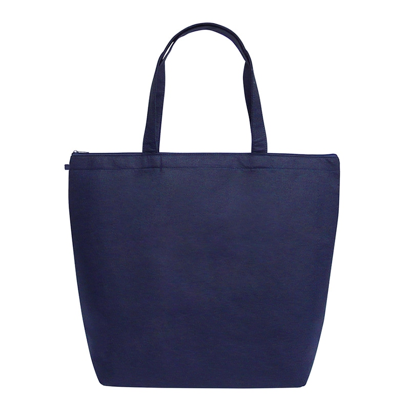 ラクスルクラフツ フェルトバッグ トートL ネイビー 90342020 5枚/袋(ご注文単位10袋)【直送品】