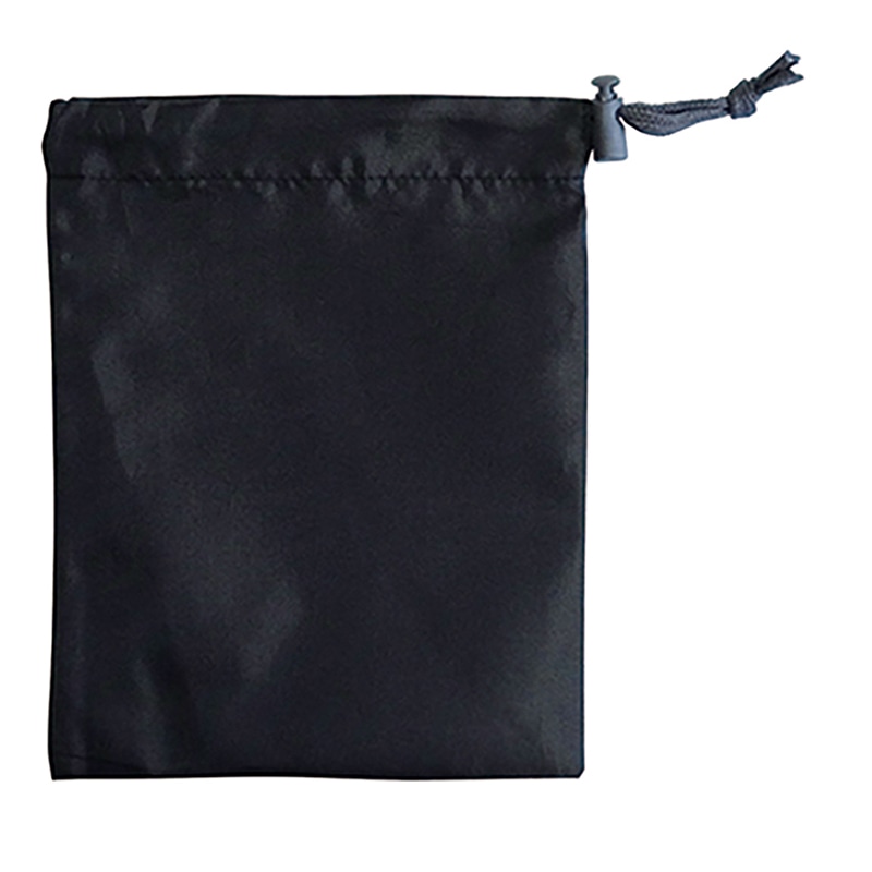 ラクスルクラフツ 巾着袋 スタッフバッグ S ブラック 90311019 10枚/袋（ご注文単位20袋）【直送品】
