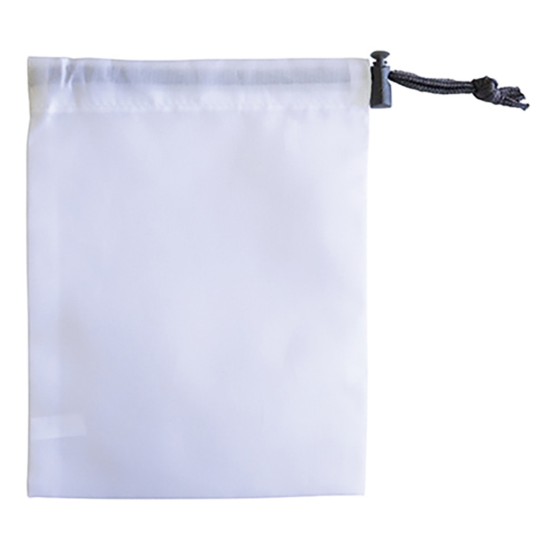 ラクスルクラフツ 巾着袋 スタッフバッグ S ホワイト 90311001 10枚/袋（ご注文単位20袋）【直送品】