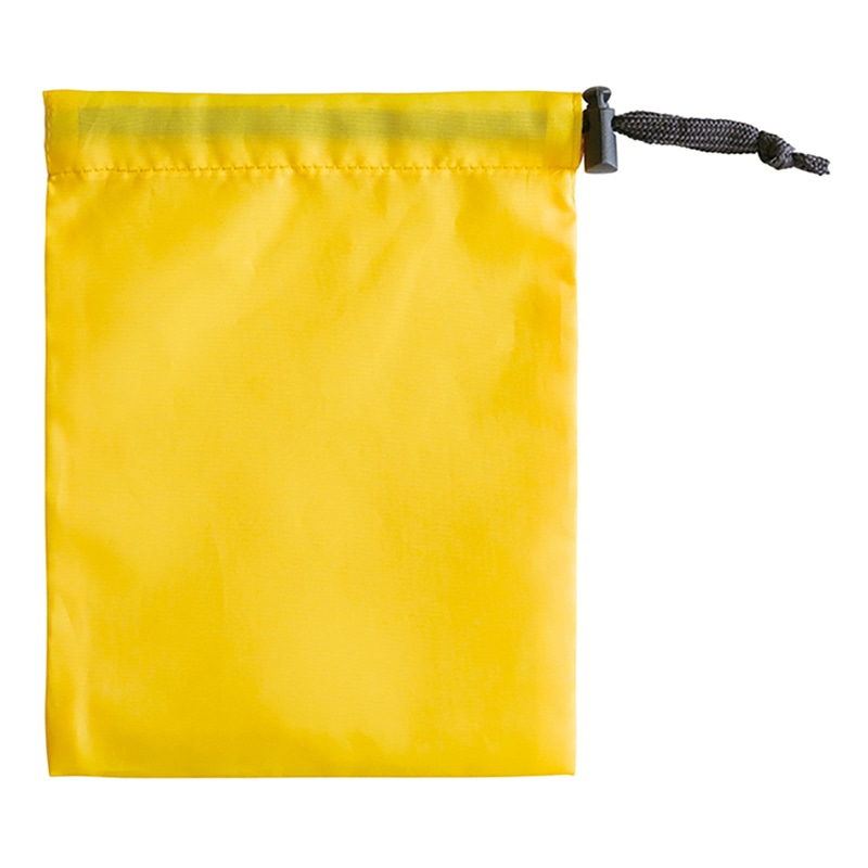 ラクスルクラフツ 巾着袋 スタッフバッグ S イエロー 90311062 10枚/袋（ご注文単位20袋）【直送品】