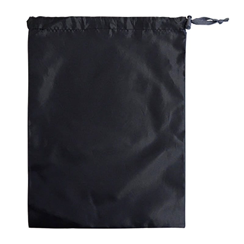 ラクスルクラフツ 巾着袋 スタッフバッグ M ブラック 90312019 10枚/袋（ご注文単位10袋）【直送品】