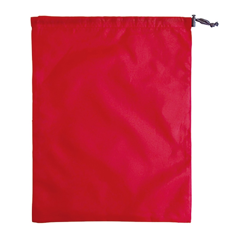 ラクスルクラフツ 巾着袋 スタッフバッグ L レッド 90313048 10枚/袋（ご注文単位10袋）【直送品】