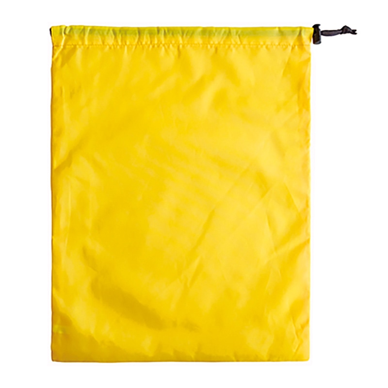 ラクスルクラフツ 巾着袋 スタッフバッグ L イエロー 90313062 10枚/袋（ご注文単位10袋）【直送品】