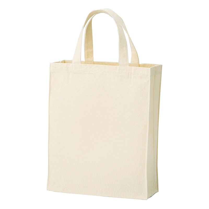 ラクスルクラフツ 厚手コットンバッグ A4マチ付 ナチュラル 90305071 5枚/袋（ご注文単位20袋）【直送品】