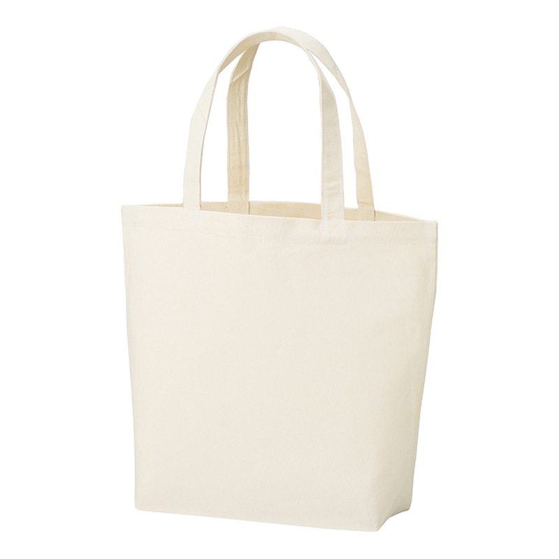 ラクスルクラフツ 厚手コットンバッグ トート M ナチュラル 90307071 5枚/袋（ご注文単位20袋）【直送品】