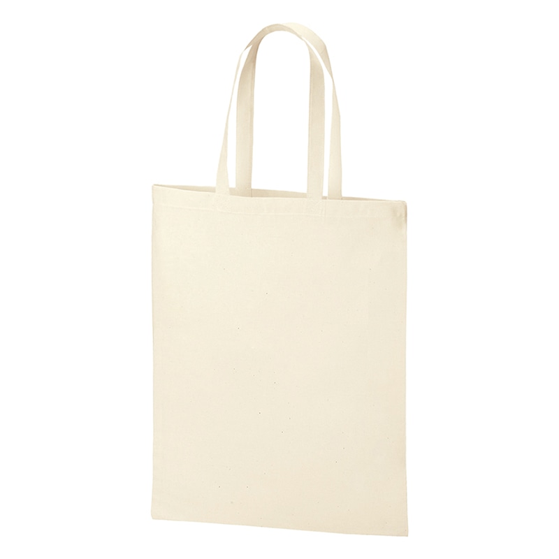 ラクスルクラフツ コットンバッグ ナチュラル 90302071 10枚/袋（ご注文単位20袋）【直送品】
