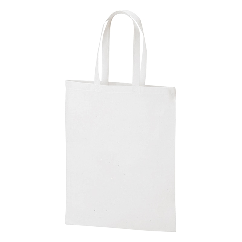 ラクスルクラフツ コットンバッグ T／Cホワイト 90302003 10枚/袋（ご注文単位20袋）【直送品】