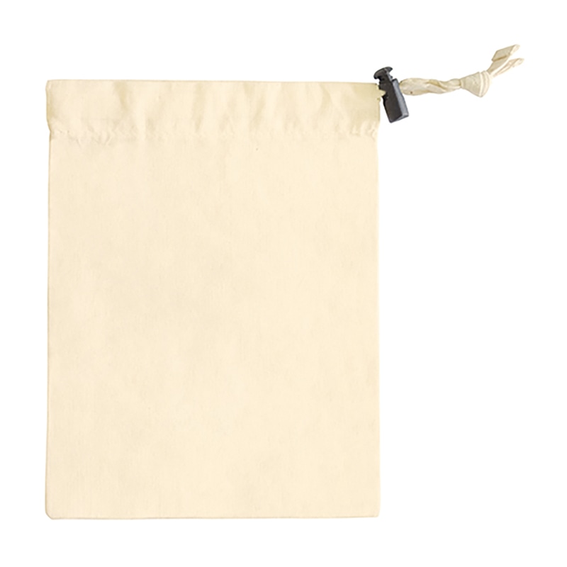 ラクスルクラフツ 巾着袋 スタッフバッグ S ナチュラル 90311071 10枚/袋（ご注文単位20袋）【直送品】