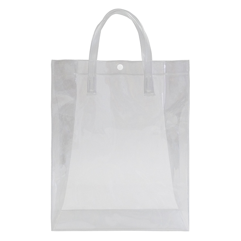 ラクスルクラフツ PVCバッグ クリアバッグ A4 スクエア 90330000 10枚/袋（ご注文単位5袋）【直送品】