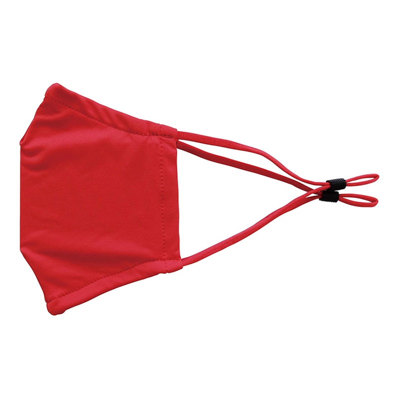 ラクスルクラフツ ストレッチ&ドライマスク 不織布フィルター3枚入 レッド 90379548 10枚/袋（ご注文単位10袋）【直送品】