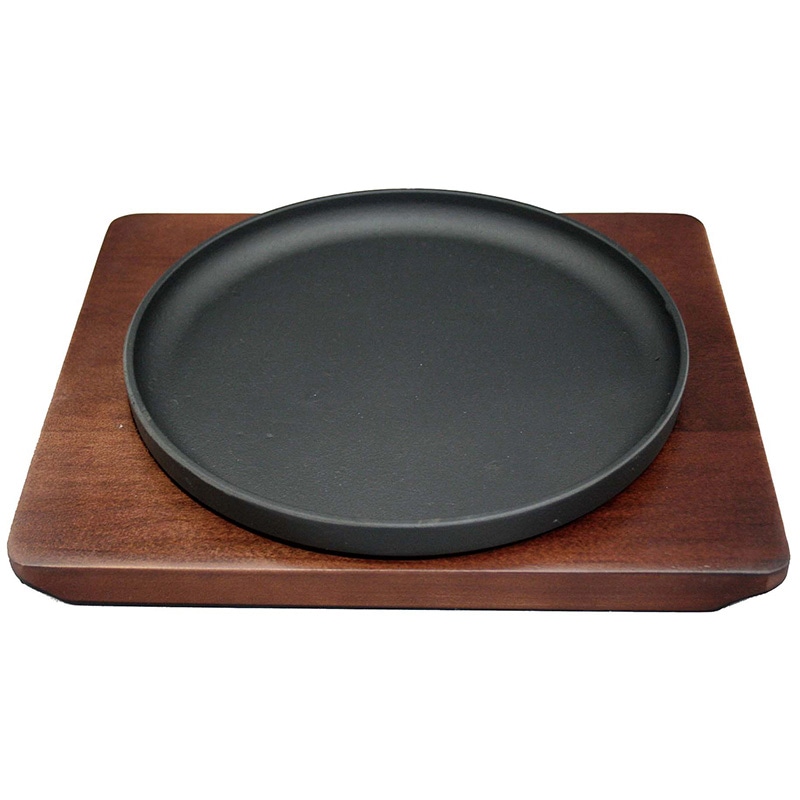 IK 鉄 スタッキングステーキ皿 13cm 1304 1個(ご注文単位1個)【直送品】