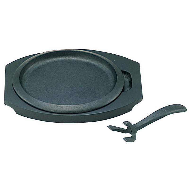 IK 鉄 ステーキ皿 デュエット2 358 1個(ご注文単位1個)【直送品】