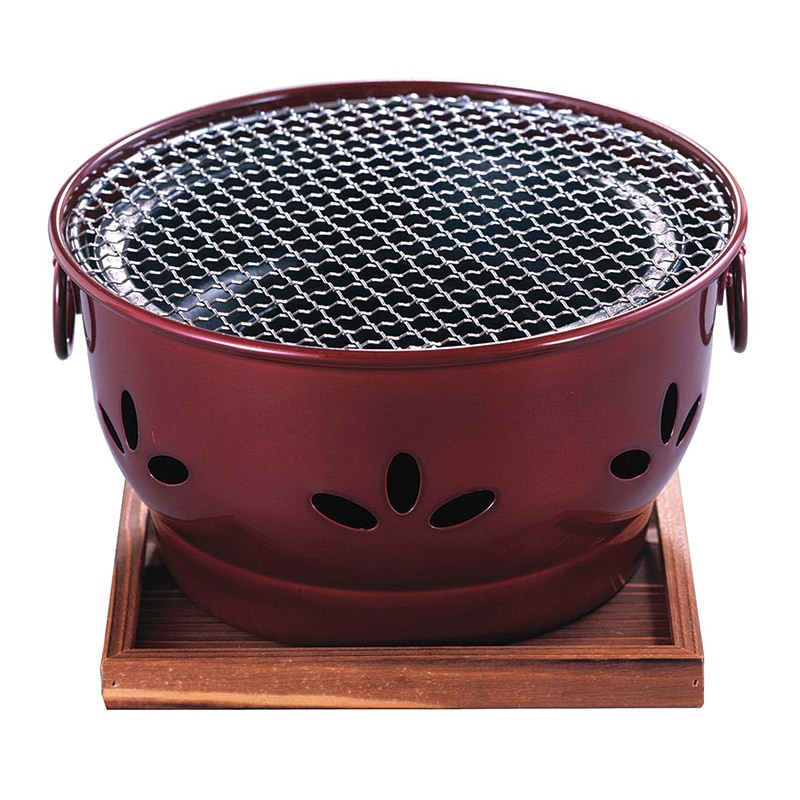 アルミ　炭火コンロ　ニュー炭火亭   1個（ご注文単位1個）【直送品】