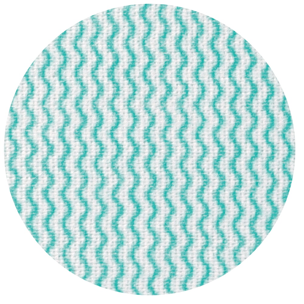 川西工業 カウンタークロス #6900 薄手 グリーン 100枚/箱