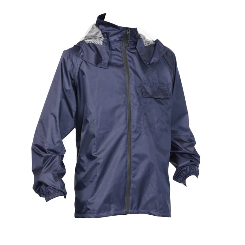 川西工業 レインウェア　イーグルクロス　3674 L ネイビー 1組（ご注文単位20組）【直送品】
