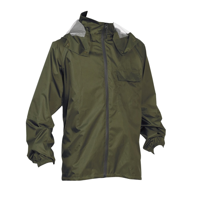 川西工業 レインウェア　イーグルクロス　3674 L オリーブ 1組（ご注文単位20組）【直送品】