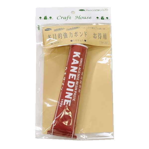タカギ繊維 多目的強力ボンド 100g お徳用 TM-201 1個（ご注文単位1個）【直送品】