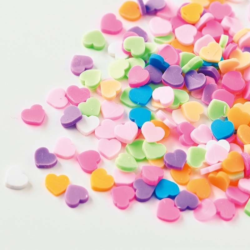 タカギ繊維 フレークパーツ ハート CP-101 1個（ご注文単位1個）【直送品】