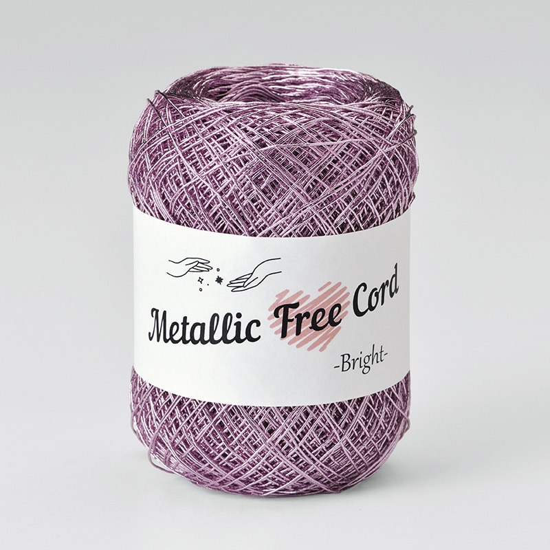 タカギ繊維 メタリックフリーコード ブライト ピンク 705 1個（ご注文単位1個）【直送品】