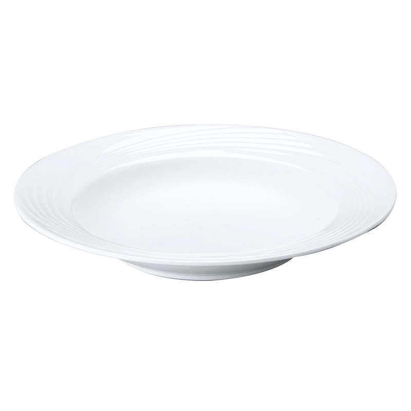 アミューズホワイト　23cm　スーププレート BA200-222  1個（ご注文単位1個）【直送品】