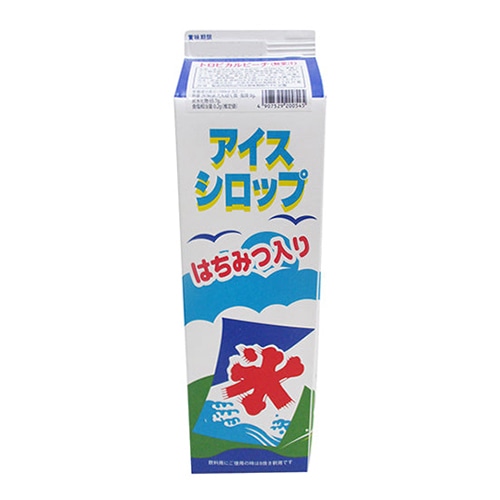 フジスコ 氷みつ アイスシロップ はちみつ入り 1800ml ピーチ 1本※軽（ご注文単位1本）※注文上限数8まで 【直送品】