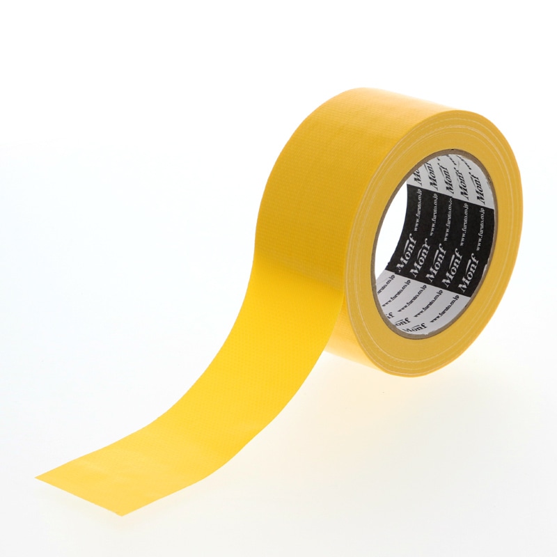 布粘着テープ 8015 50mm×25m巻 黄 1巻