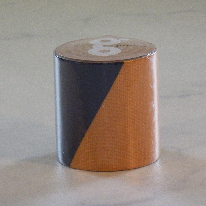 古藤工業 Monf　ガムテ 50mm×5m トラ 1巻（ご注文単位60巻）【直送品】