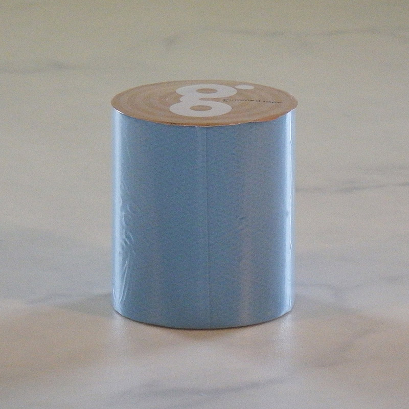 古藤工業 Monf　ガムテ 50mm×5m 蛍光ブルー 1巻（ご注文単位60巻）【直送品】