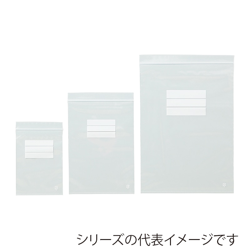 生産日本社 チャック付ポリ袋 ユニパック マーク付き 0.08タイプ MARK-8L 100枚/袋(ご注文単位4袋)【直送品】