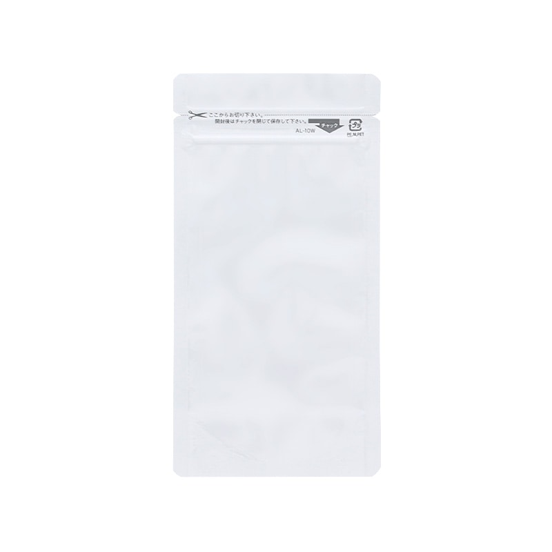 生産日本社 セイニチ ラミジップ スタンドパック ホワイトパウチ AL-10W 50枚/袋