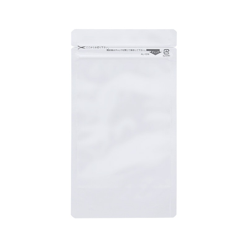 生産日本社 セイニチ ラミジップ スタンドパック ホワイトパウチ AL-12W 50枚/袋