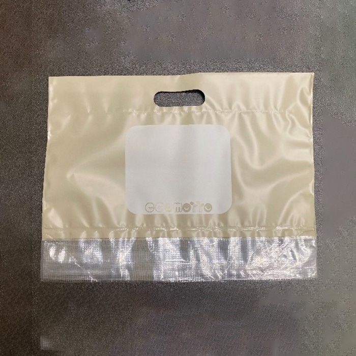 鈴木特殊化工 フィルム製植木鉢　ecomotto お絵描きスペース付き　3枚セット  1パック（ご注文単位50パック）【直送品】