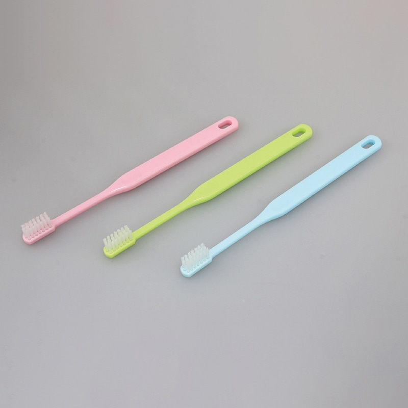 ダイト デンタル歯ブラシ フラット毛 ふつう DPS-01M 個包装 17575 60本/束(ご注文単位30束)【直送品】