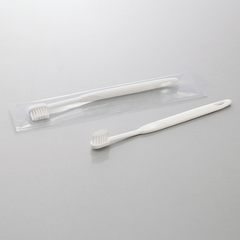 ダイト クリアOP ハブラシ歯磨き粉セット ハニービー 3g刻印 ホワイト 個包装 49402 250本/束(ご注文単位8束)【直送品】