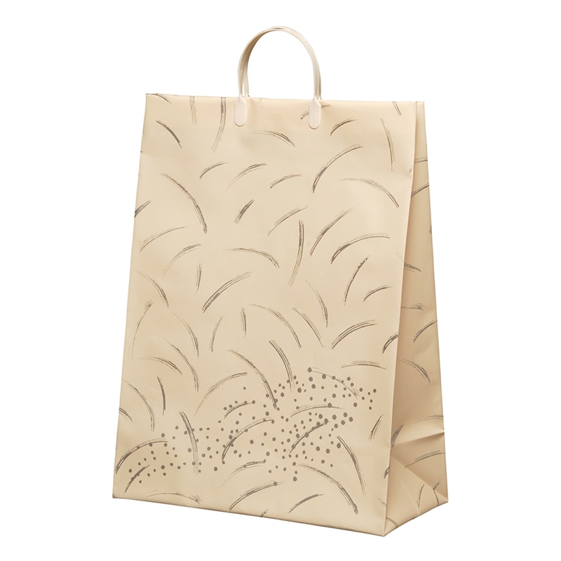 日生化学 手提げポリ袋　パールバッグ 中 そよかぜ 10枚/袋（ご注文単位10袋）【直送品】