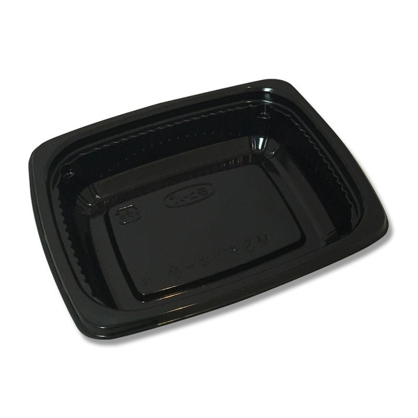エフピコチューパ 惣菜容器 MS-デリカ 小 本体 黒 50枚/袋