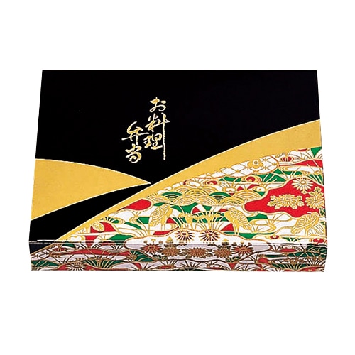 エフピコチューパ 仕出し弁当容器　紙ボックス　一体型 80-60 錦 50枚/袋（ご注文単位6袋）【直送品】