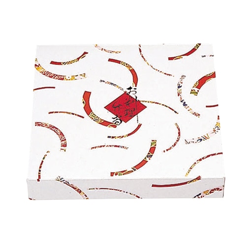 エフピコチューパ 仕出し弁当容器　紙ボックス　一体型 80-80 てまり 50枚/袋（ご注文単位6袋）【直送品】